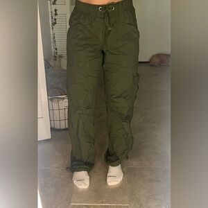 Green cargo pants